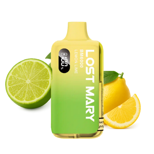 LOST MARY BM 6000 Vape Kit Lemon Lime 5stk/Krt