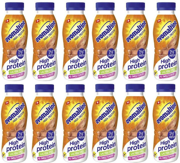 Ovomaltine High Protein Drink 132x (12 x 0.33l)